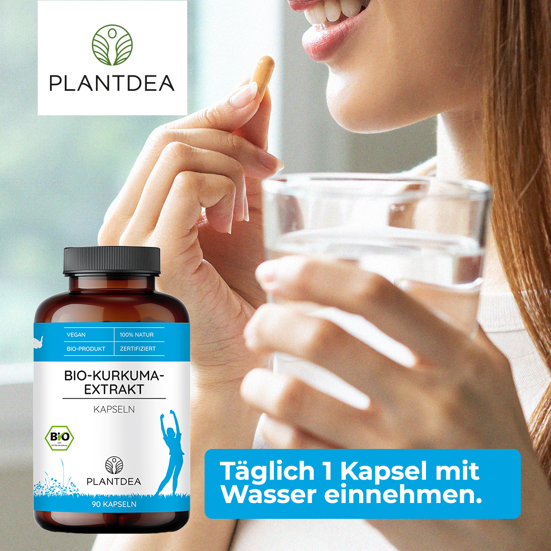 Bio Kurkuma Extrakt Kapseln