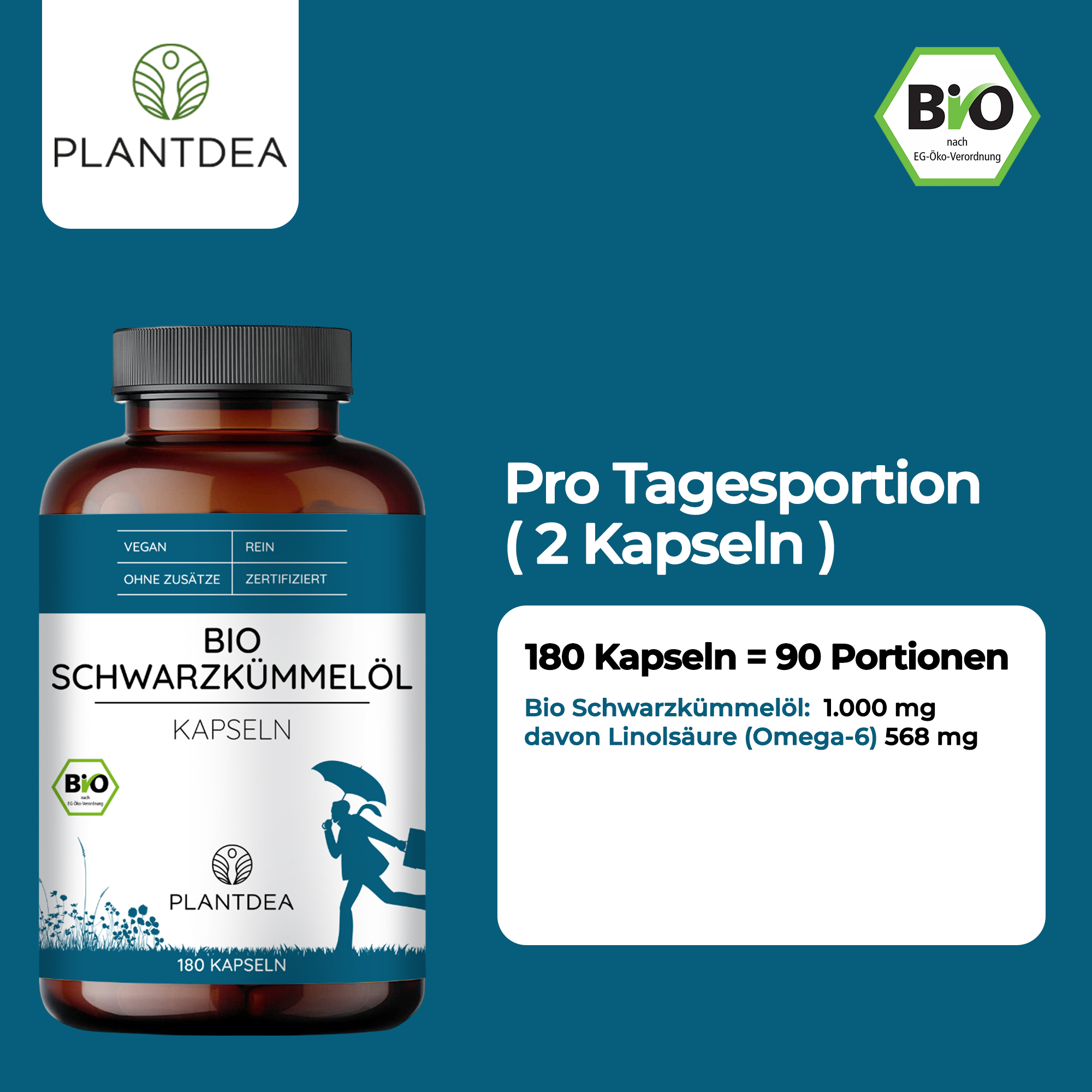 Bio Schwarzkümmelöl Kapseln