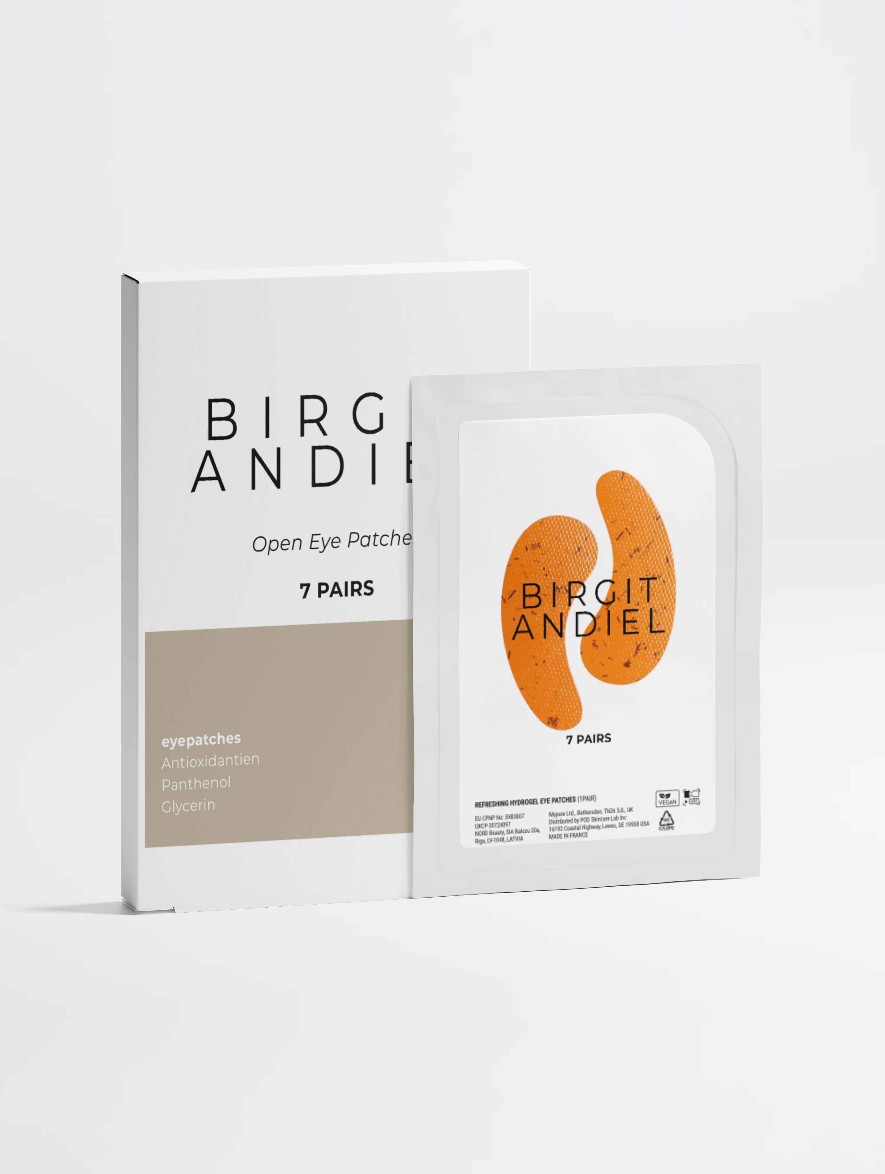 BIRGIT ANDIEL SOS  - Anti-Fatigue Hydrogel Eye Patches