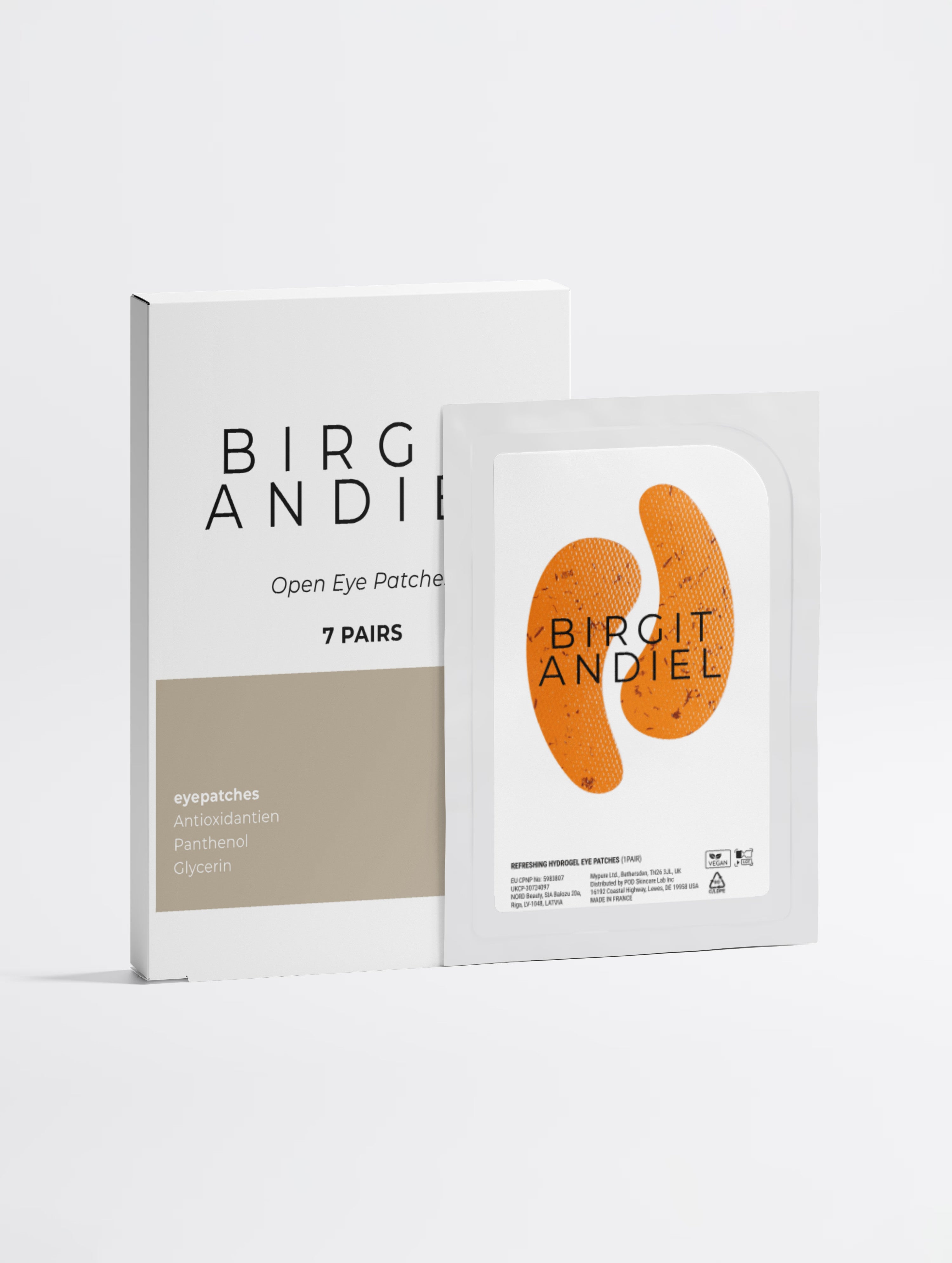 BIRGIT ANDIEL SOS  - Anti-Fatigue Hydrogel Eye Patches
