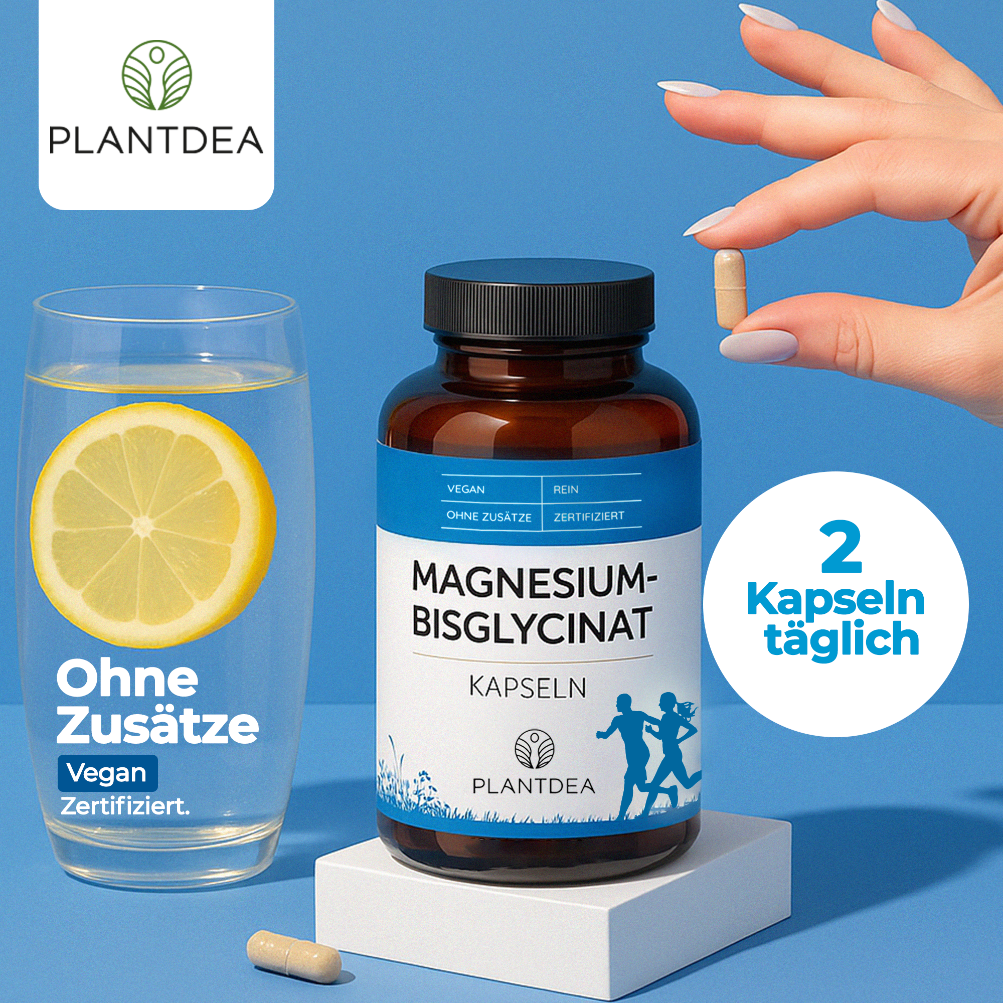 Magnesiumbisglycinat Kapseln