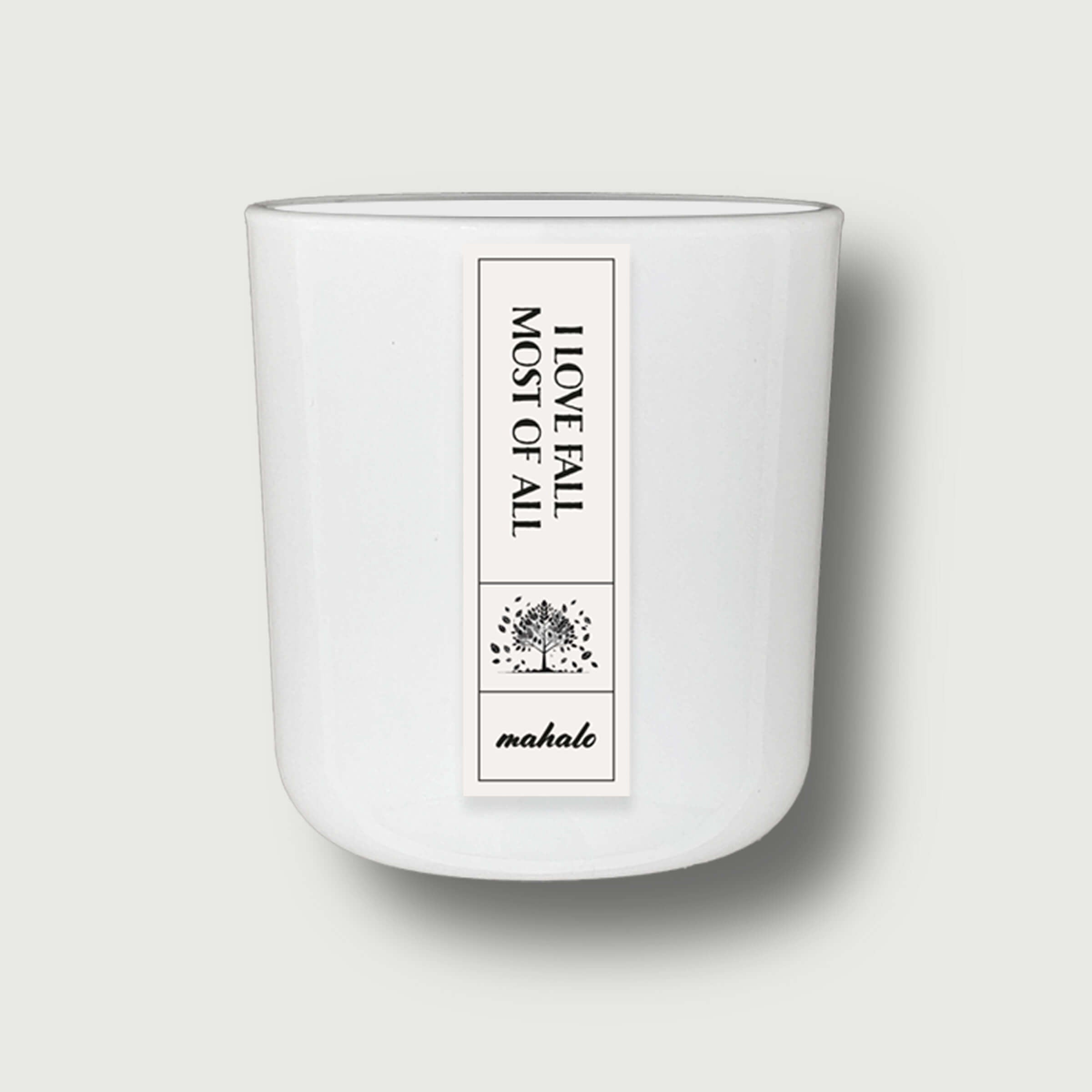 I LOVE FALL MOST OF ALL DUFTKERZE